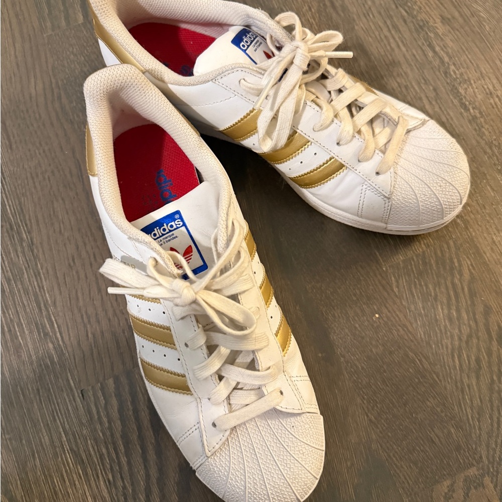 Adidas Suoerstar Classic Gold